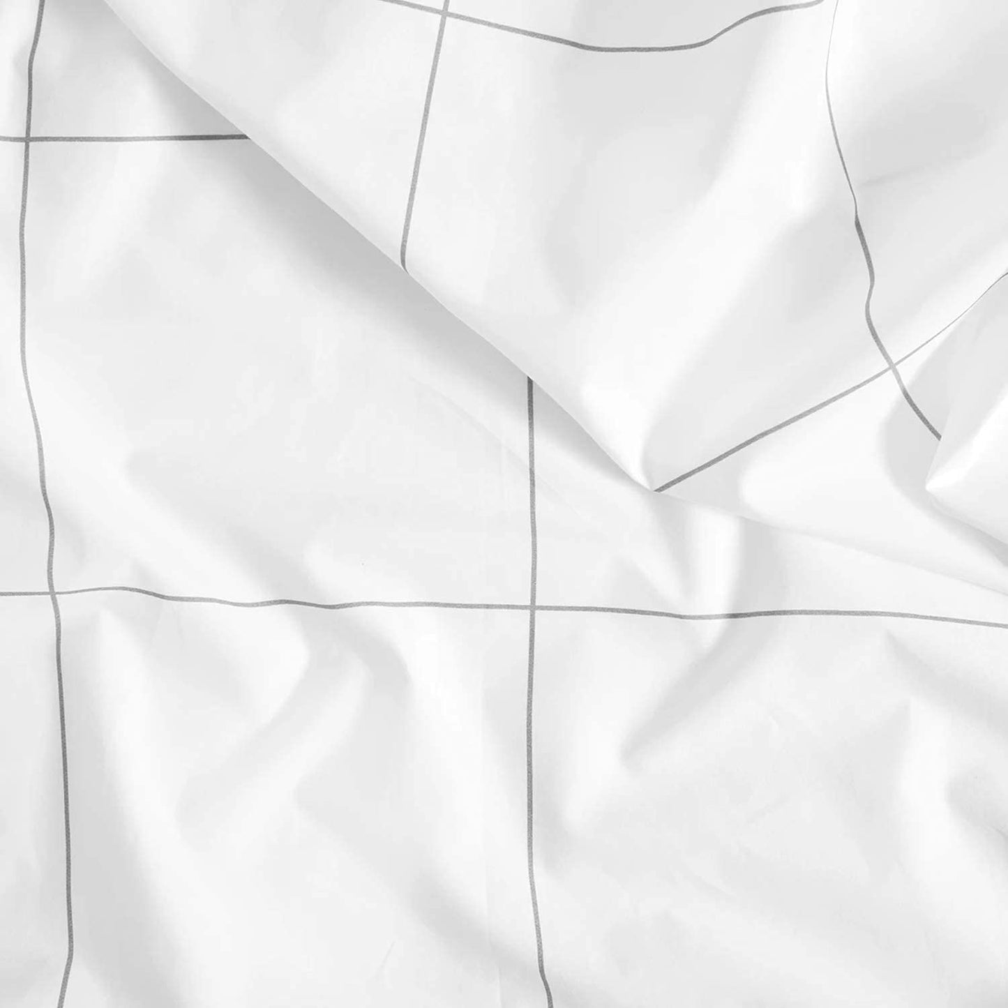 Brooklinen Luxury Sateen 4 Piece Sheet Set - 100% Cotton, King Size in White - 1 Fitted Sheet, 1 Flat Sheet, 2 Pillowcases | Best Luxury Sheets