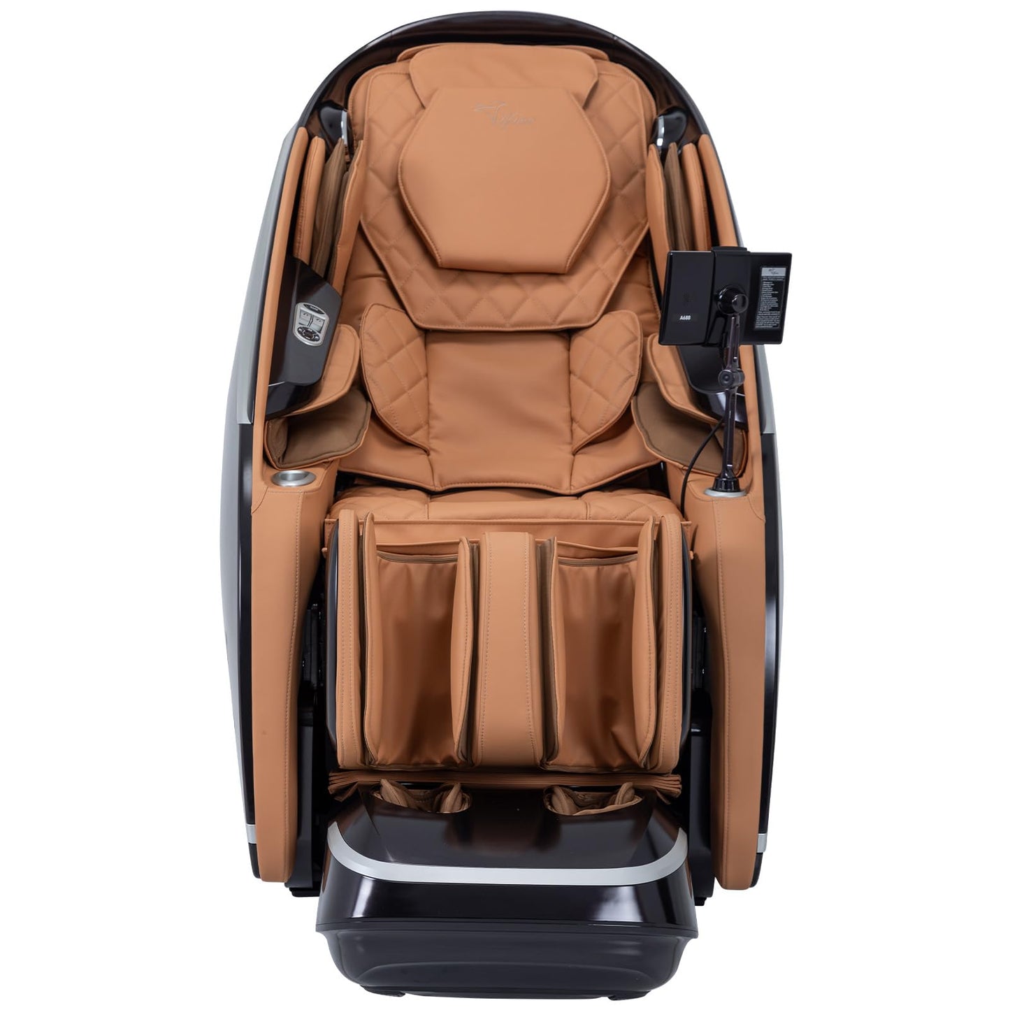 Alfine A688 Heaven Duet Massage Chair-4D & 3D Dual-Mechanism Zero Gravity Recliner with Yoga Stretch and Electric Automatic Footrest Extension-Full Body Relaxation (Beige)