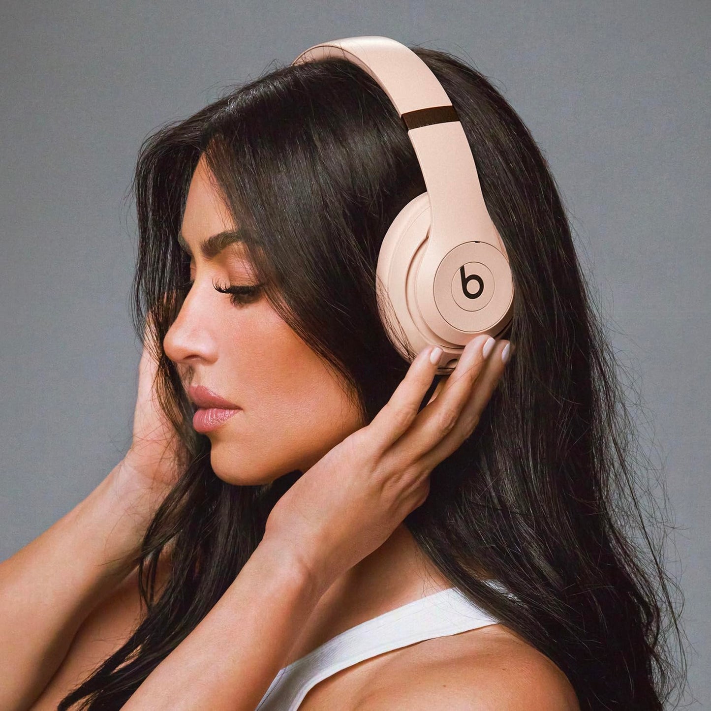 Beats Studio Pro x Kim Kardashian – Bluetooth Noise Cancelling Headphones,Personalized Spatial Audio, USB-C Lossless Audio, Apple & Android Compatibility, Up to 40 Hours Battery Life - Dune