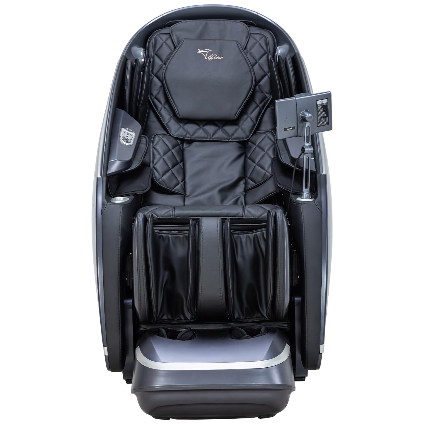 Alfine A688 Heaven Duet Massage Chair-4D & 3D Dual-Mechanism Zero Gravity Recliner with Yoga Stretch and Electric Automatic Footrest Extension-Full Body Relaxation (Beige)